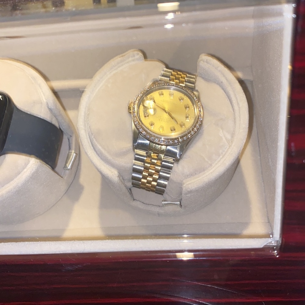 Rolex wristwatch for man Preowned by woman